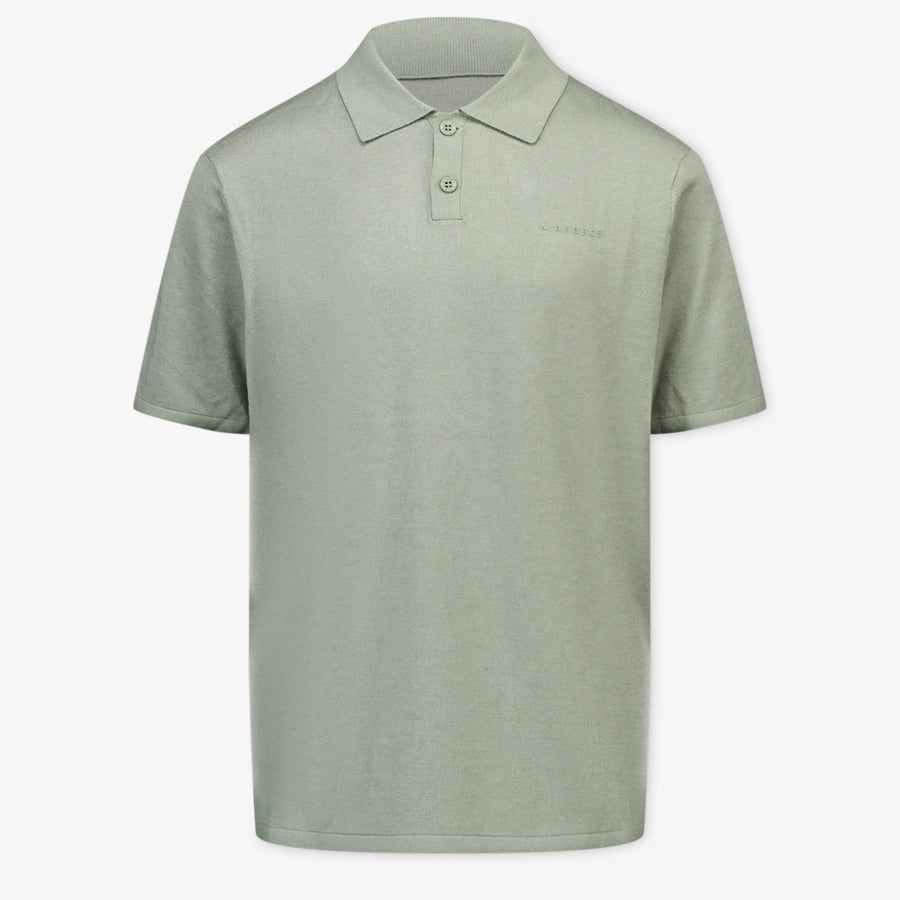 Airforce Kids Boys Polo  Olive Green