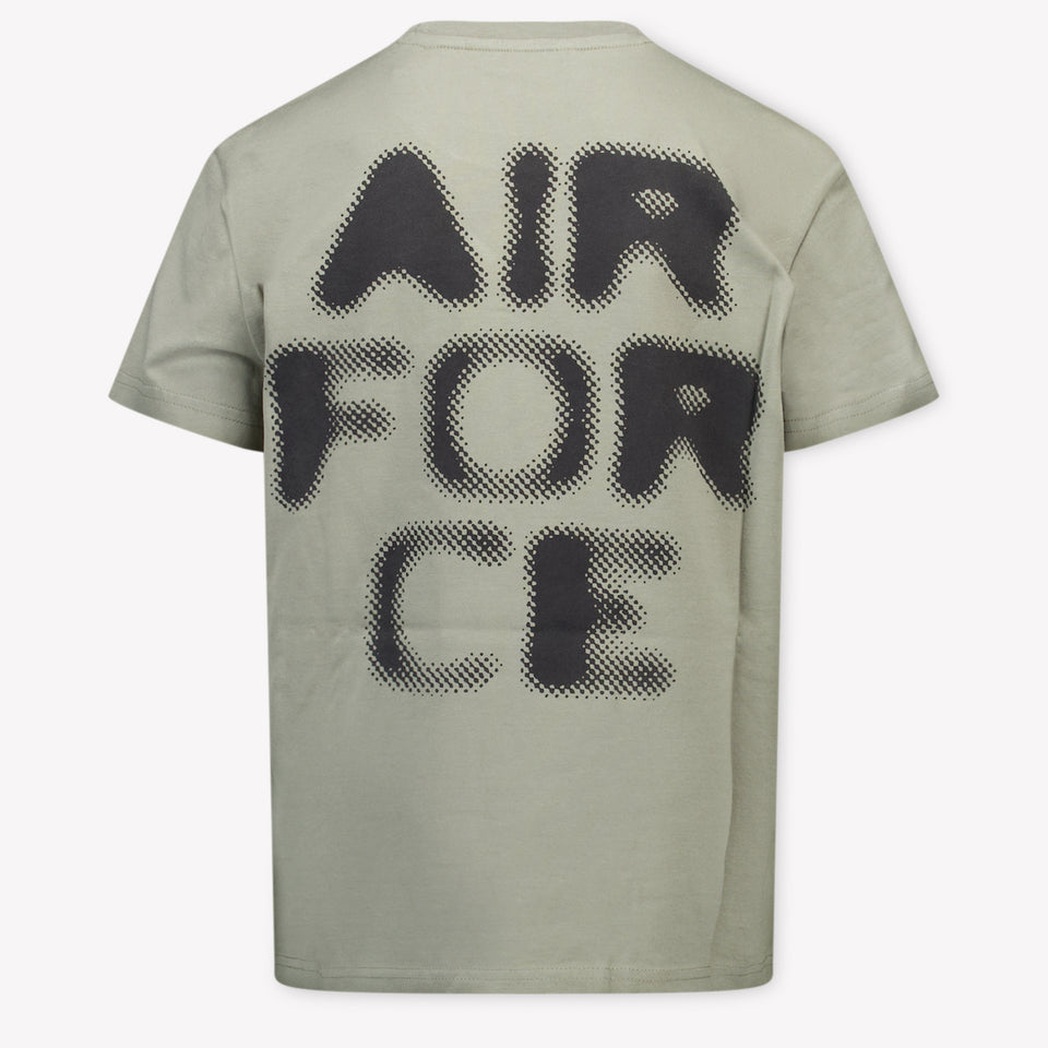 Airforce Kinder Jongens T-Shirt In Olijf Groen