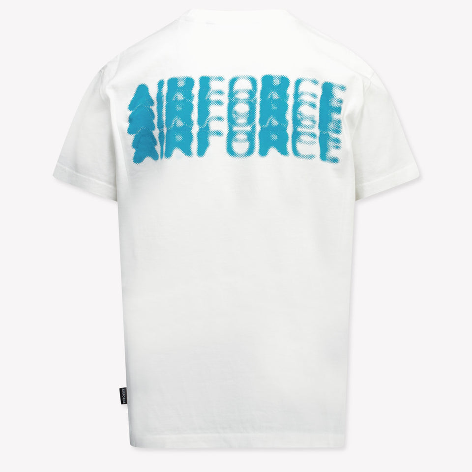 Airforce Kinder Jongens T-Shirt In Wit