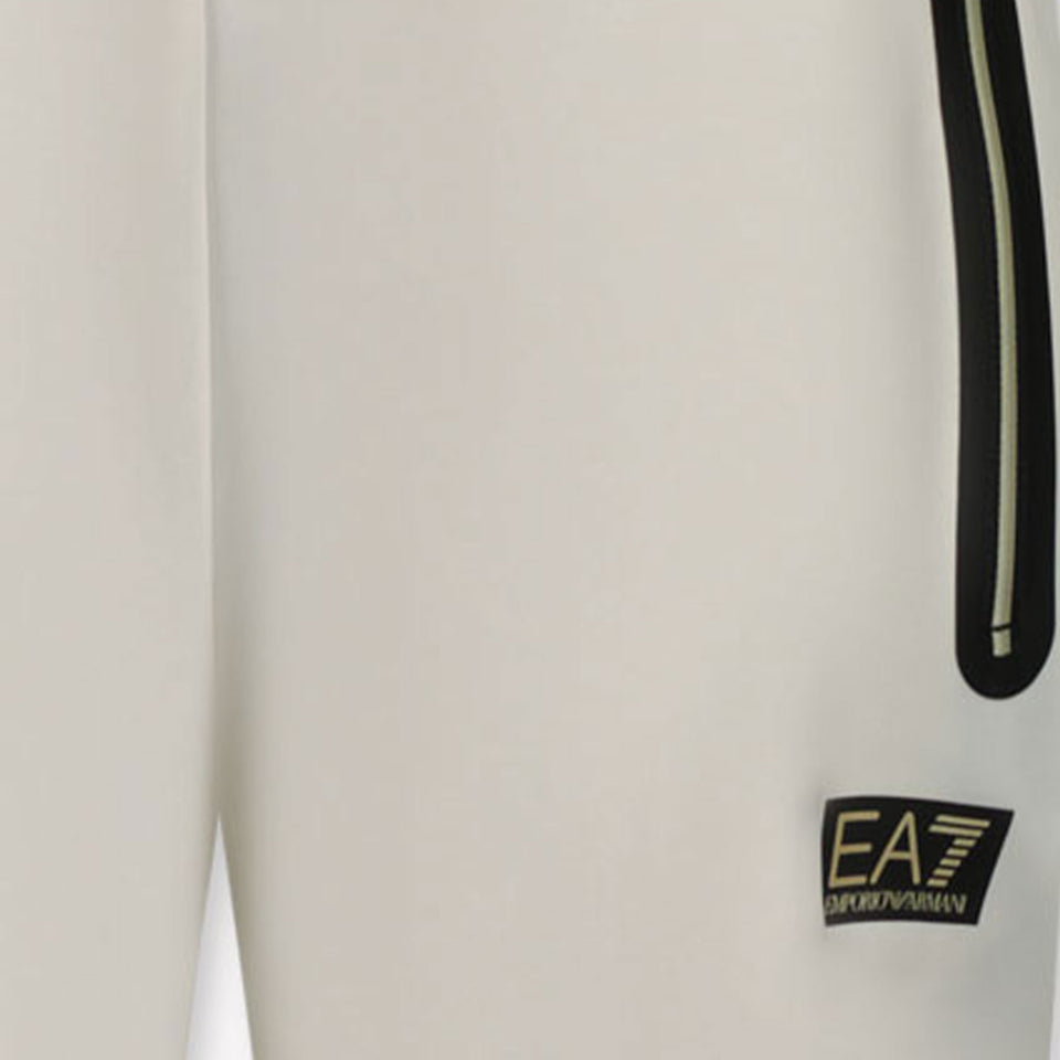 EA7 Kinder Jongens Broek In Off white