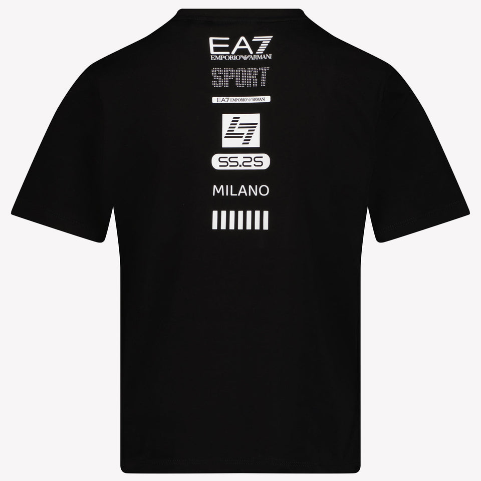 EA7 Kids Boys Set in Black