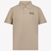 EA7 Kinder Jongens Polo In Beige