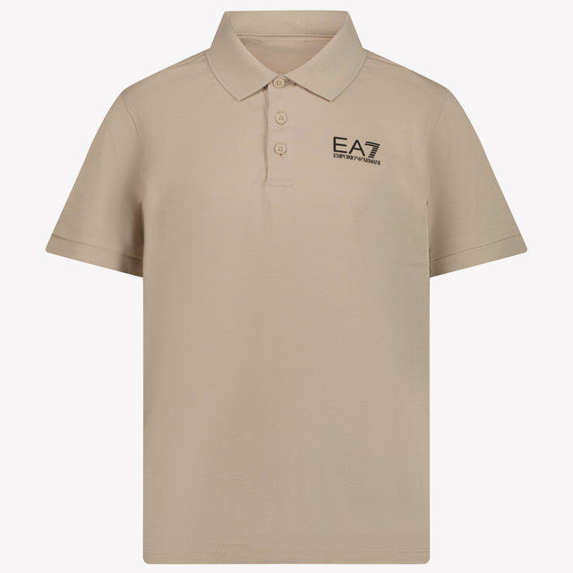 EA7 Kinder Jongens Polo In Beige