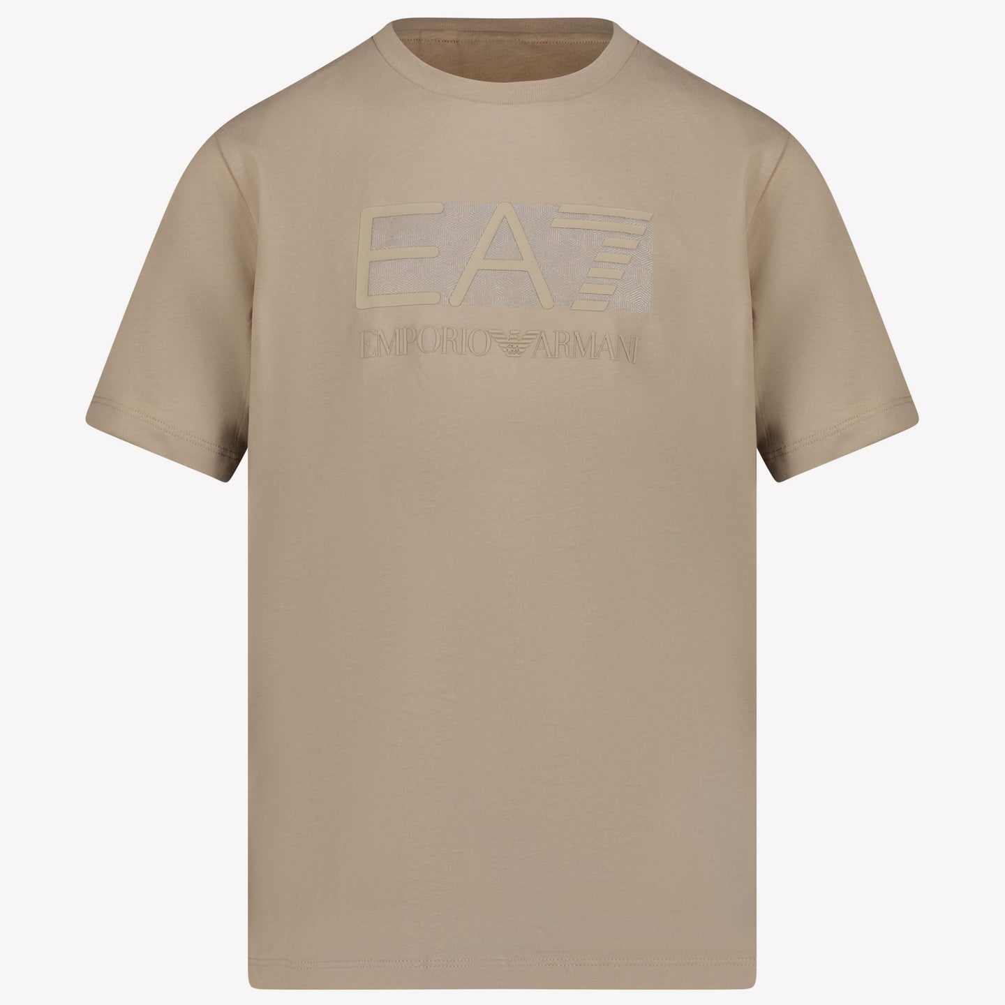 EA7 Kids Boys T-Shirt in Beige