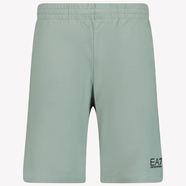 EA7 Kinder Jongens Shorts In Licht Groen