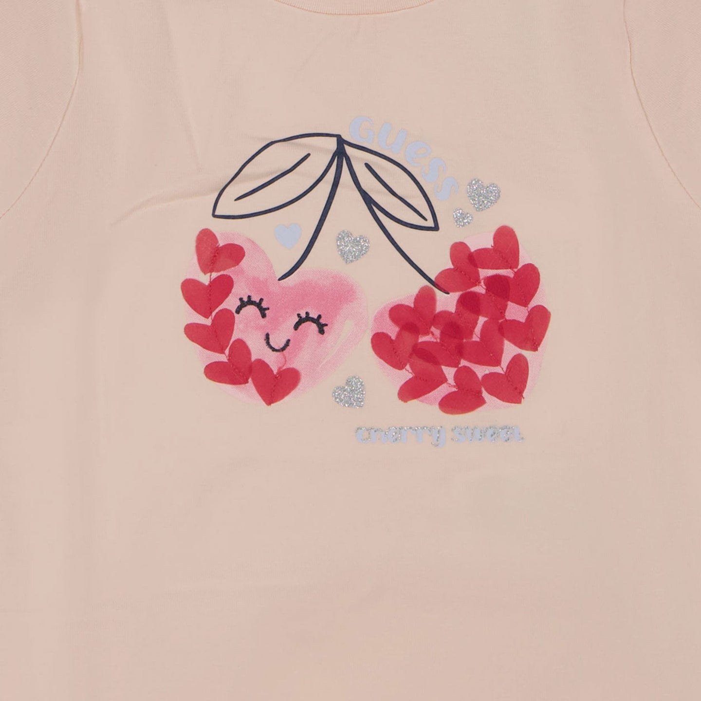 Guess Baby Meisjes T-Shirt In Licht Roze