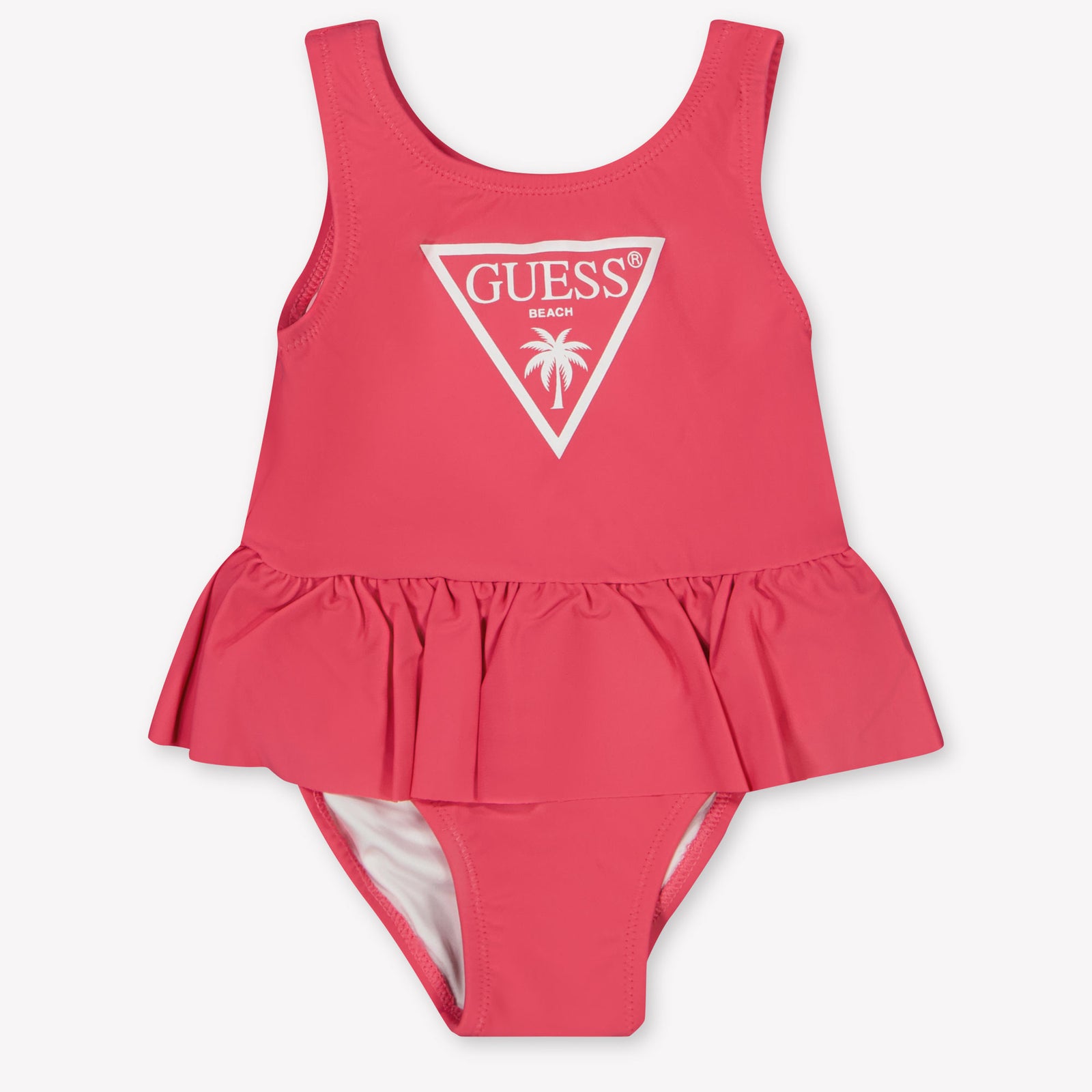 Guess Baby Girls Swimwear In Dark Pink