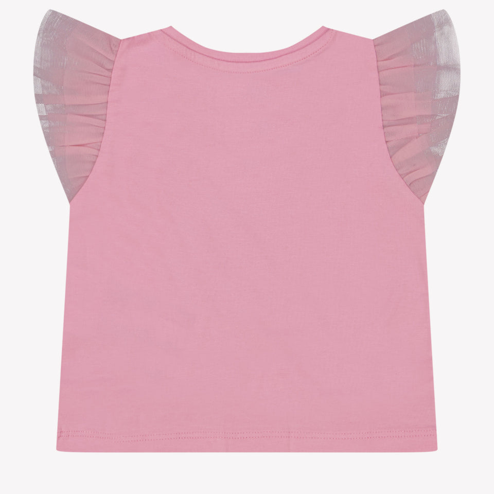 Guess Baby Meisjes T-Shirt In Roze