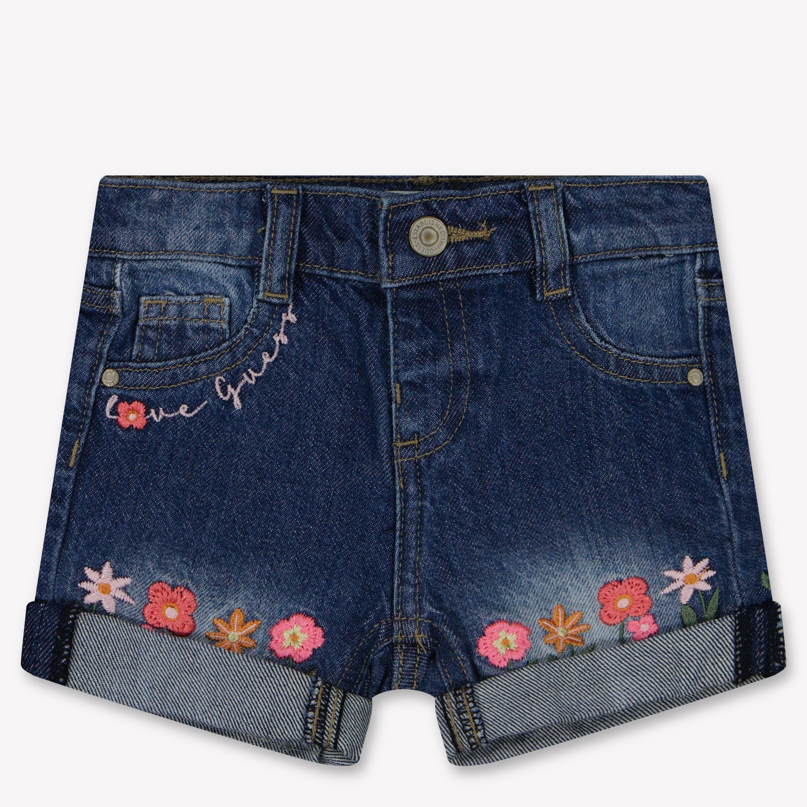 Guess Baby Girls Shorts In Blue