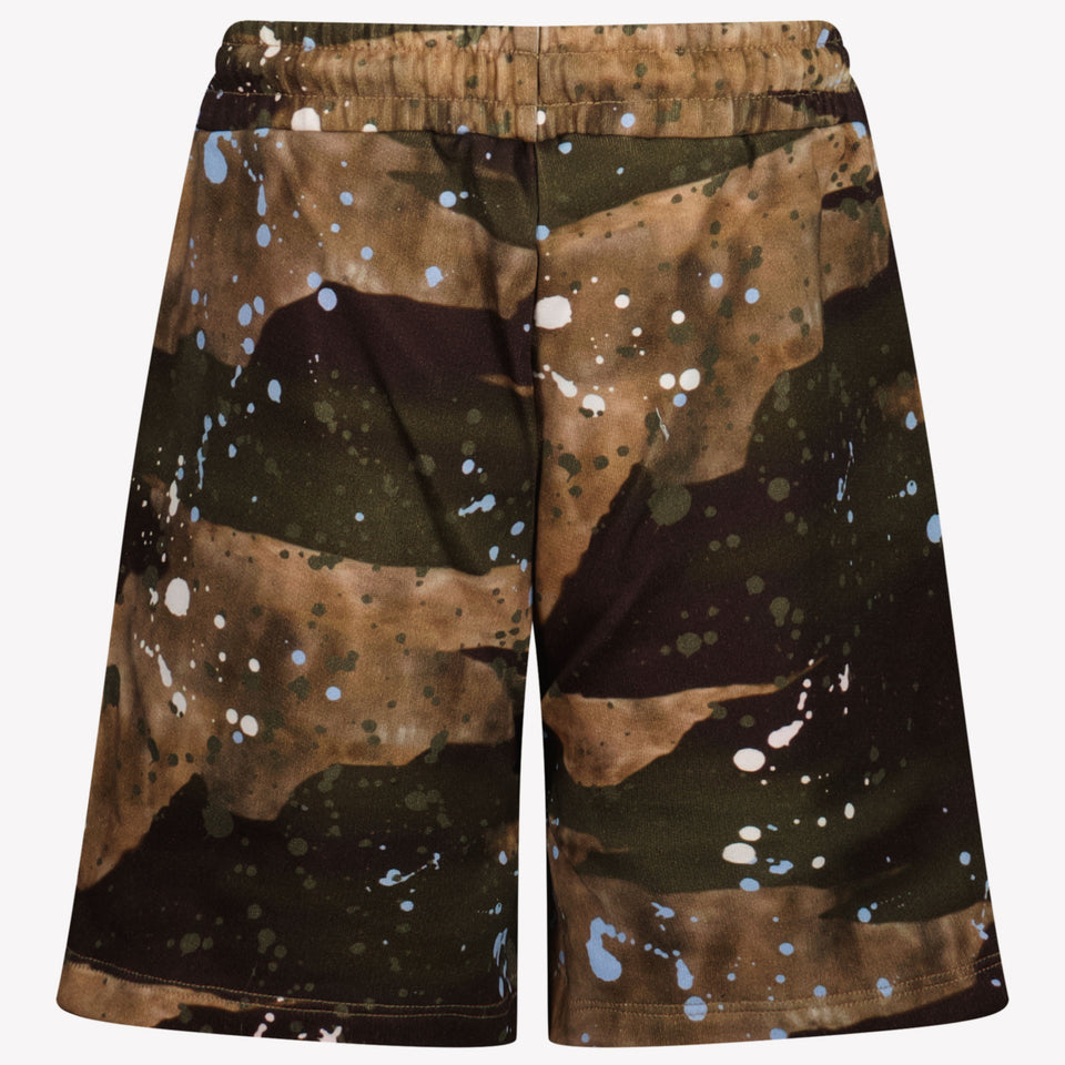 MSGM Kids Boys Shorts In Army