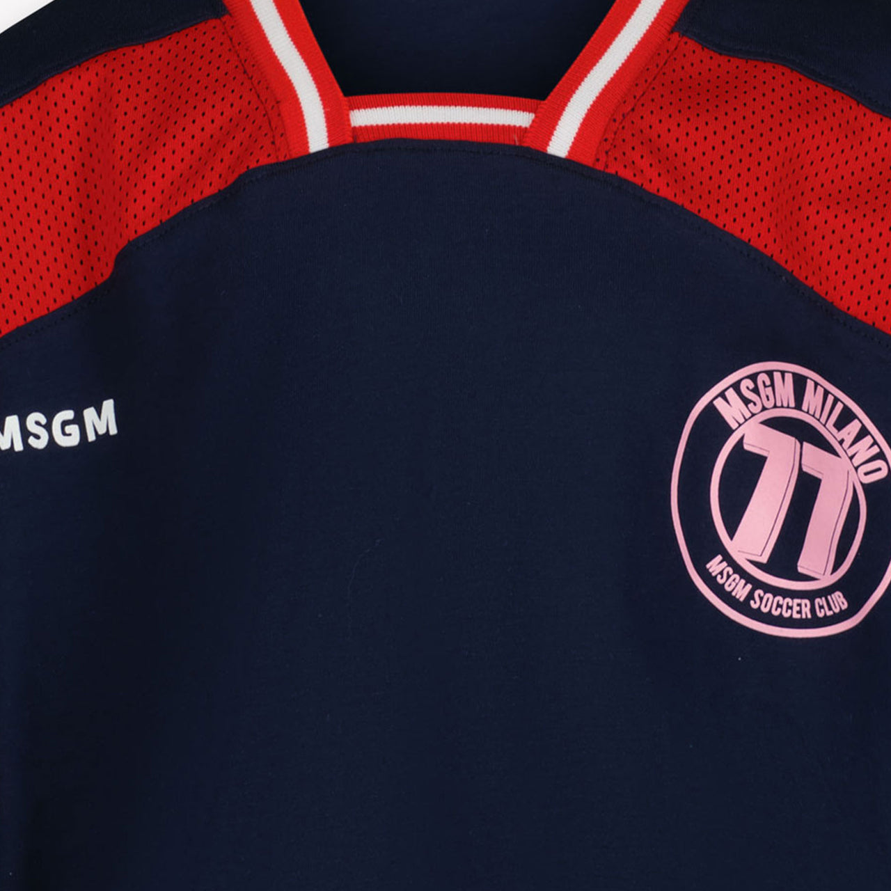 MSGM Kinder Meisjes T-Shirt In Navy