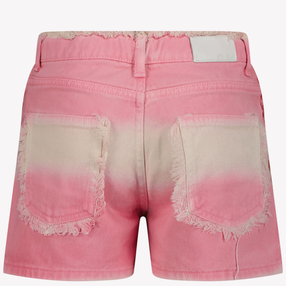 MSGM Kinder Meisjes Shorts In Roze