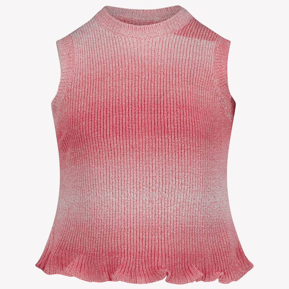 MSGM Kids Girls in T-Shirt Pink