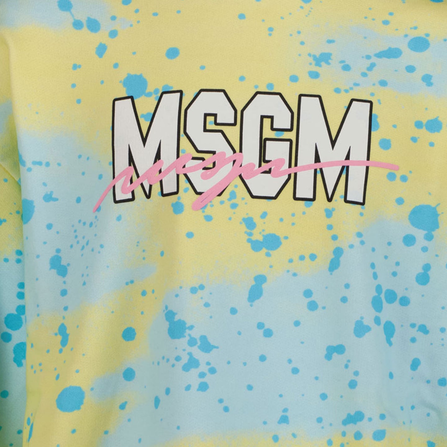 MSGM Kids Girls T-Shirt in Turquoise