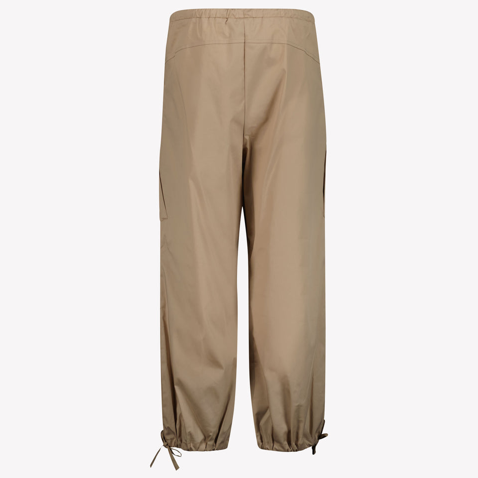 MSGM Kids Girls in Trousers Beige