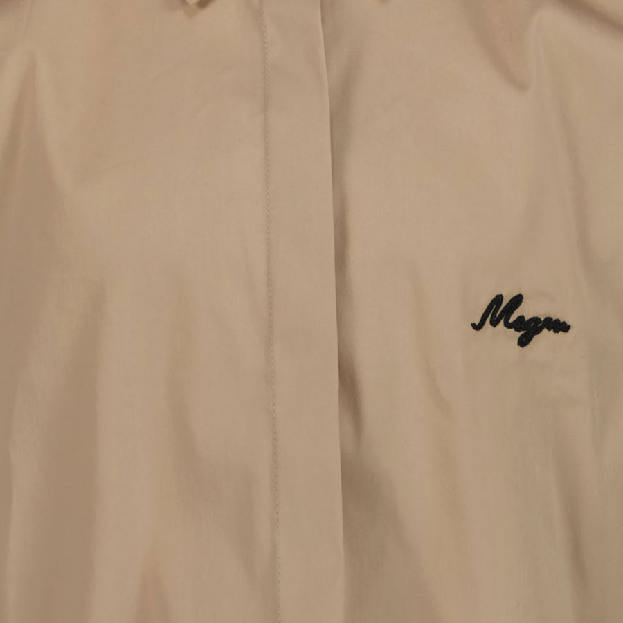 MSGM Kids Girls Blouse  Beige