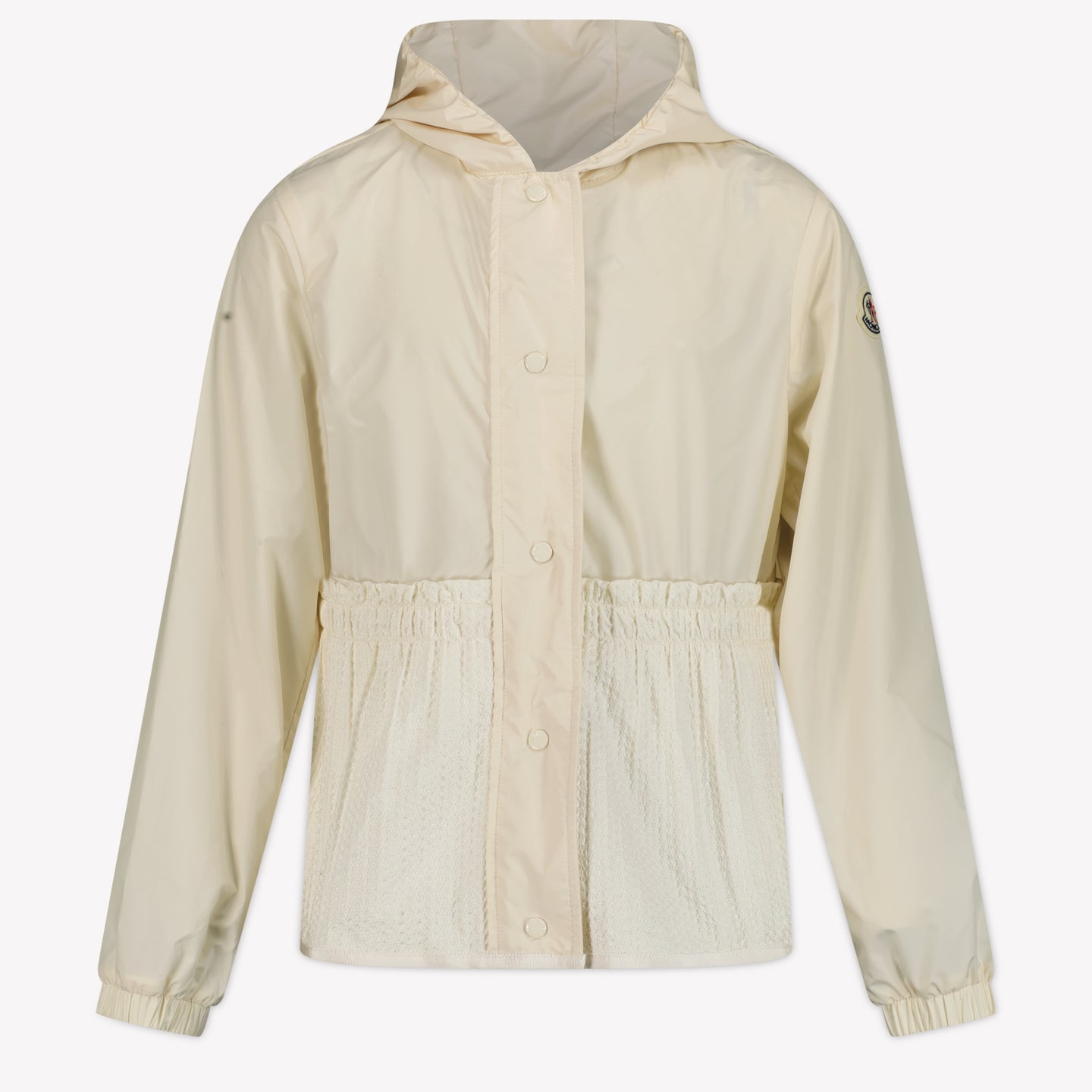 Moncler Odete Kinder Meisjes Zomerjas In Off White