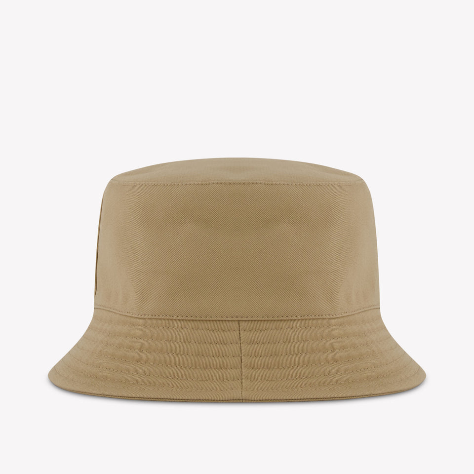 Moncler Children's unisex hat in Beige