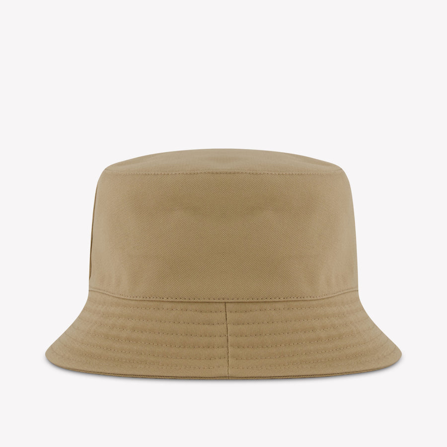 Moncler Kids Unisex Hat  Beige