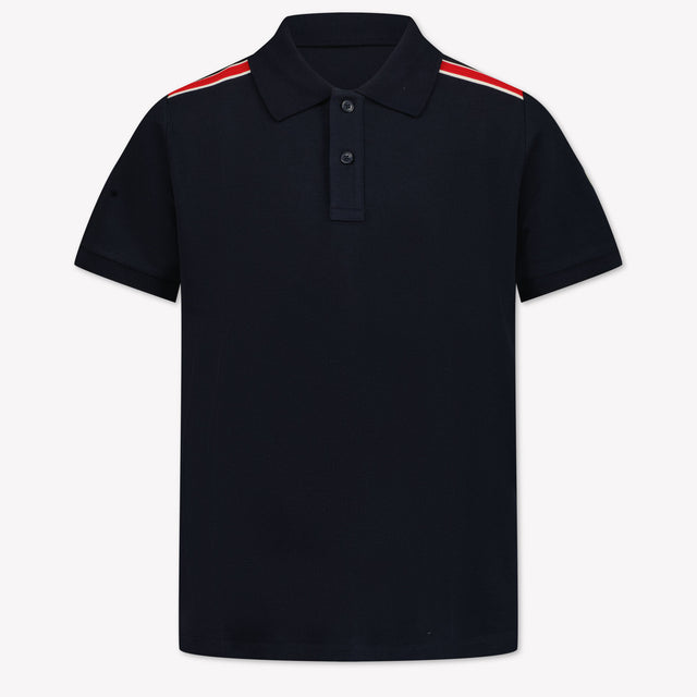 Moncler Children's boys polo in Navy