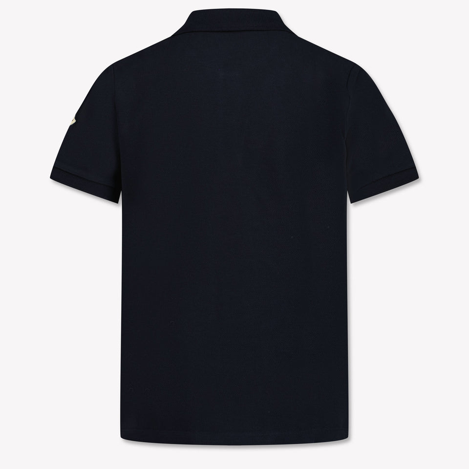 Moncler Kinder Jongens Polo In Navy