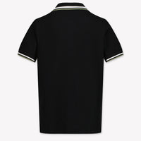 Moncler Kids Boys Polo  Black