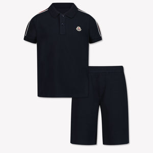 Moncler Kids Boys Set  Navy