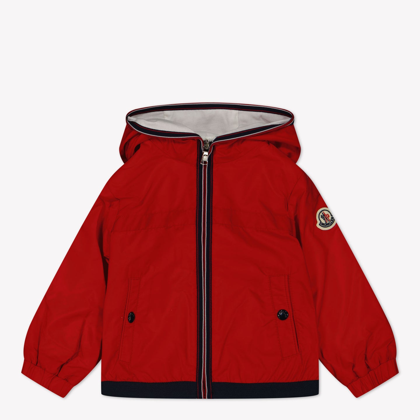 Moncler Anton Baby Jongens Zomerjas In Rood