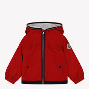 Moncler Anton Baby Boys Summer Jacket In Red