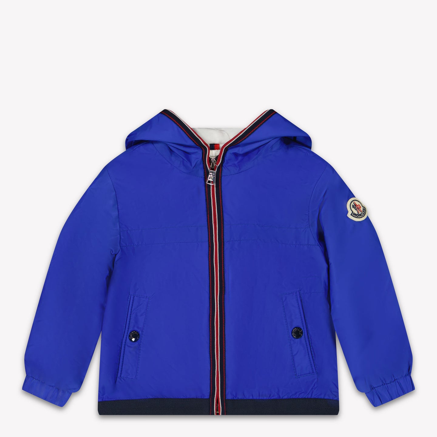 Moncler Anton Baby Jongens Zomerjas In Cobalt Blauw