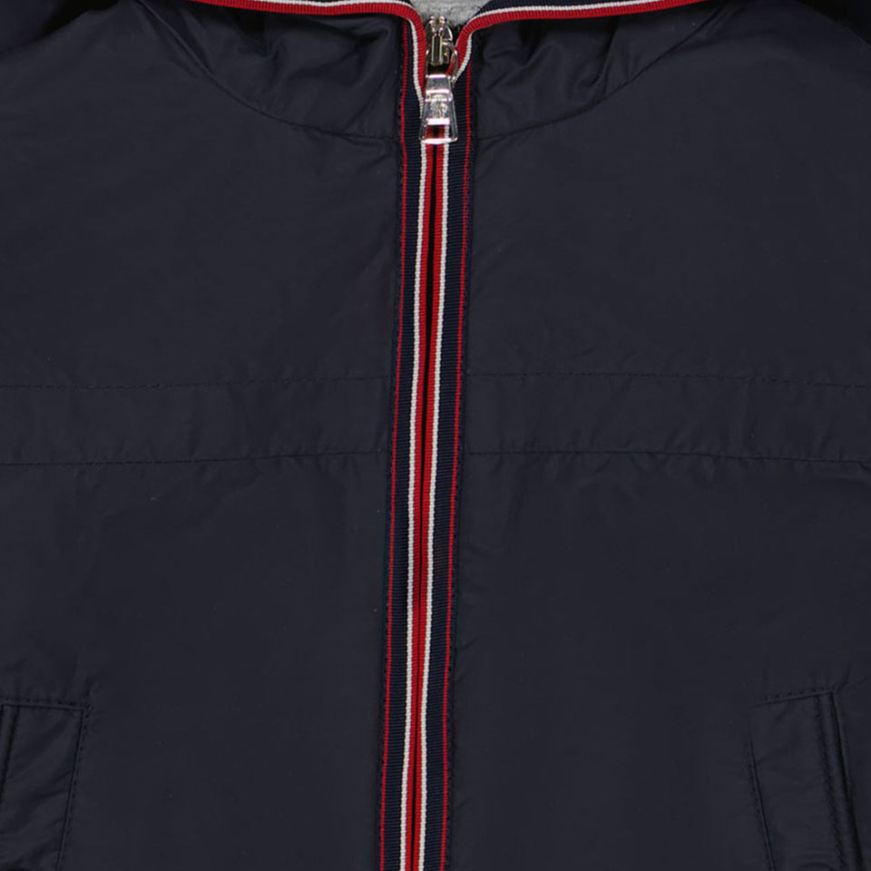 Moncler Anton Baby Boys Summer Jacket In Navy