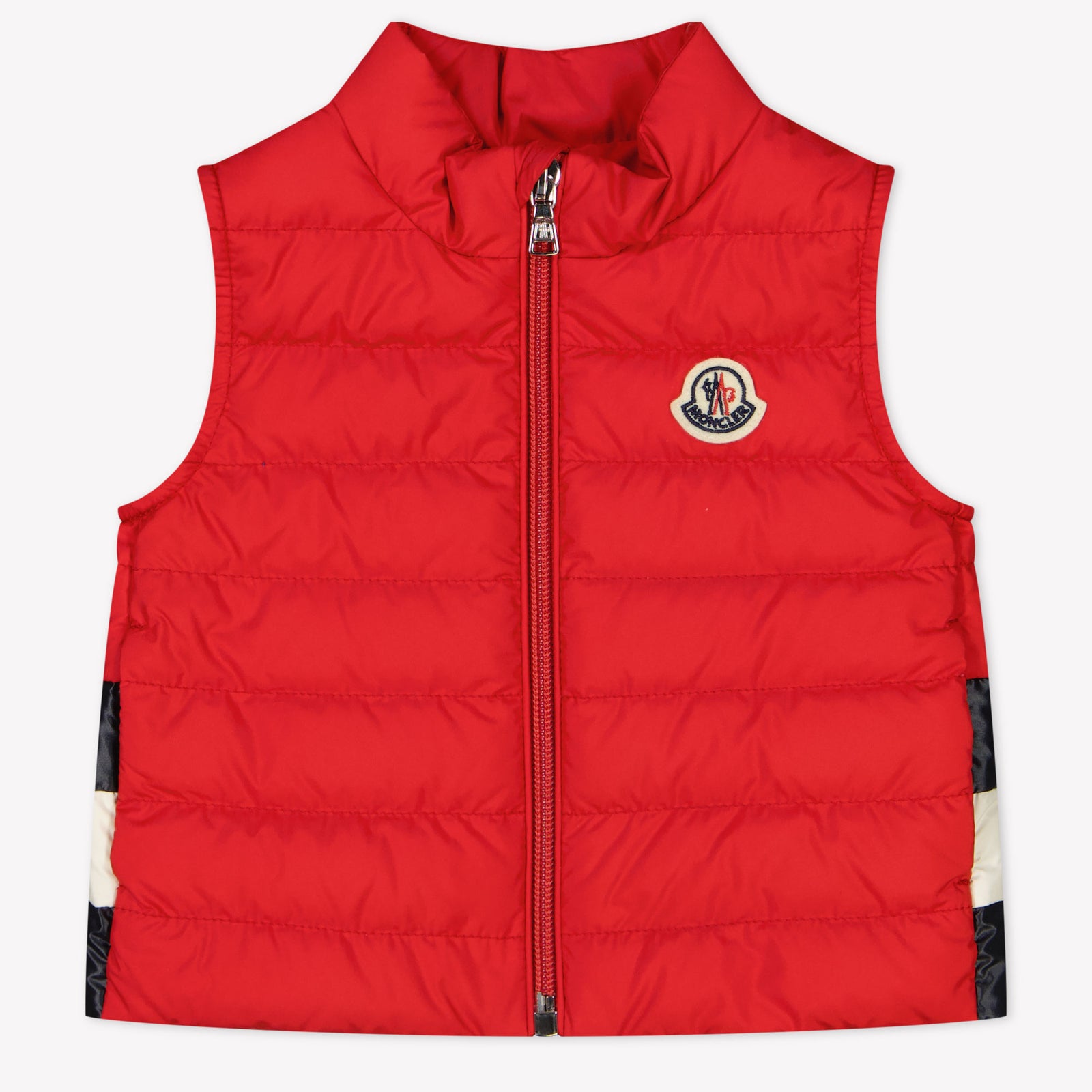 Moncler Cliff Baby Jongens Bodywarmer In Rood