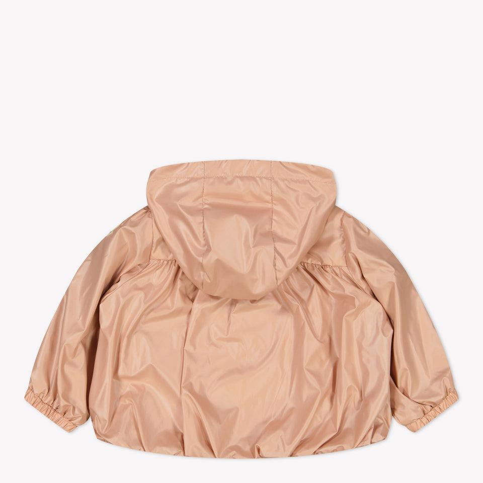 Moncler Baby girls summer jacket in Light Pink