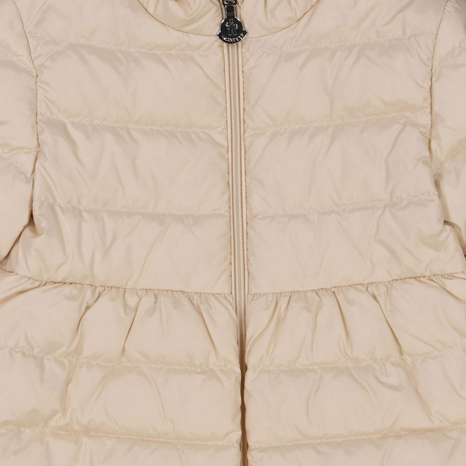 Moncler Joelle baby girls in between jacket Light Pink