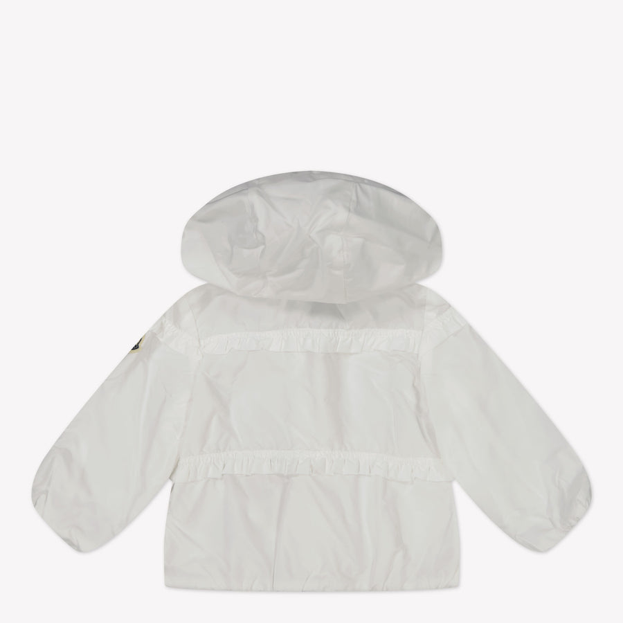 Moncler Hiti Baby Girls Summer Jacket  White