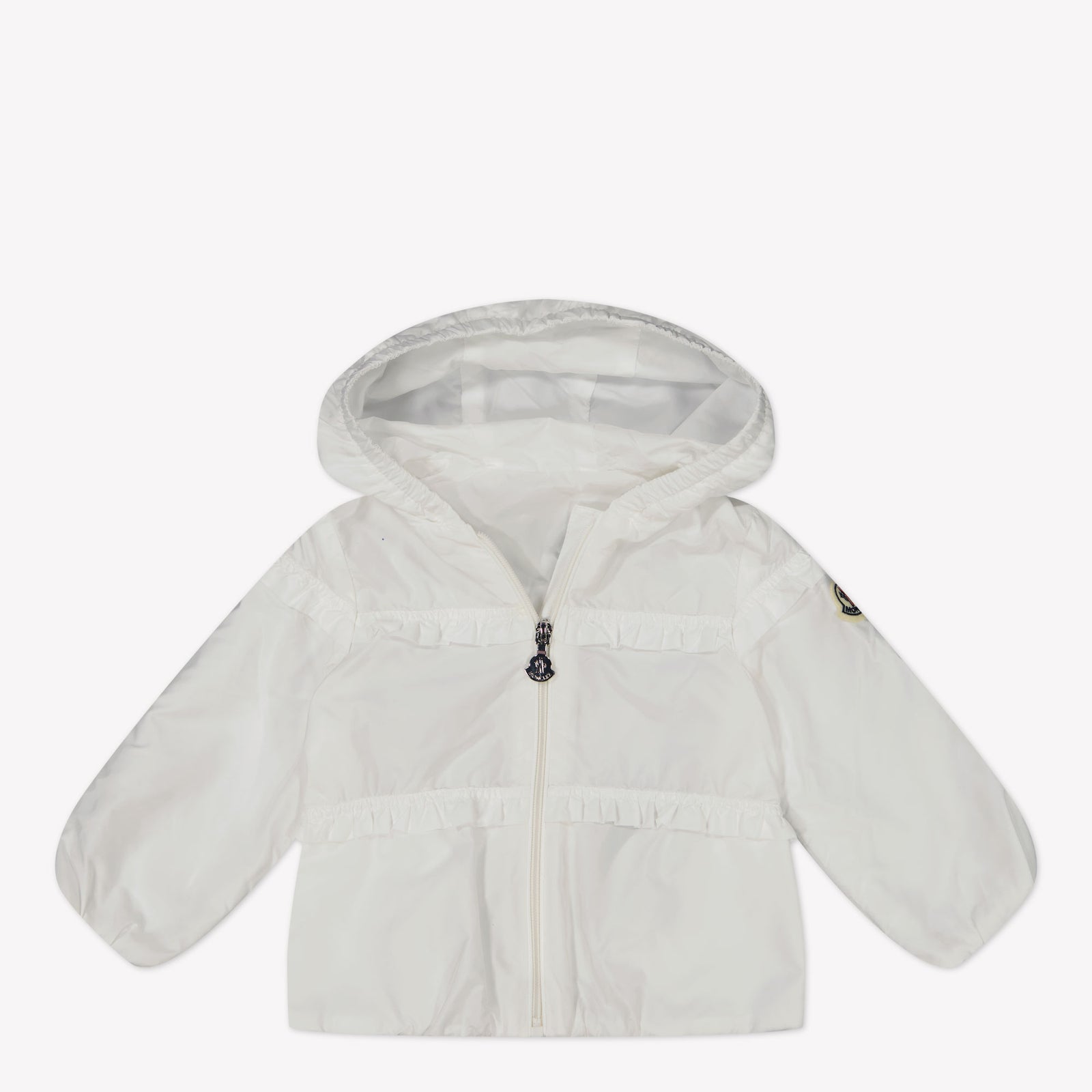 Moncler Hiti Baby Girls Summer Jacket In White