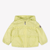 Moncler Hiti Baby Meisjes Zomerjas In Lime