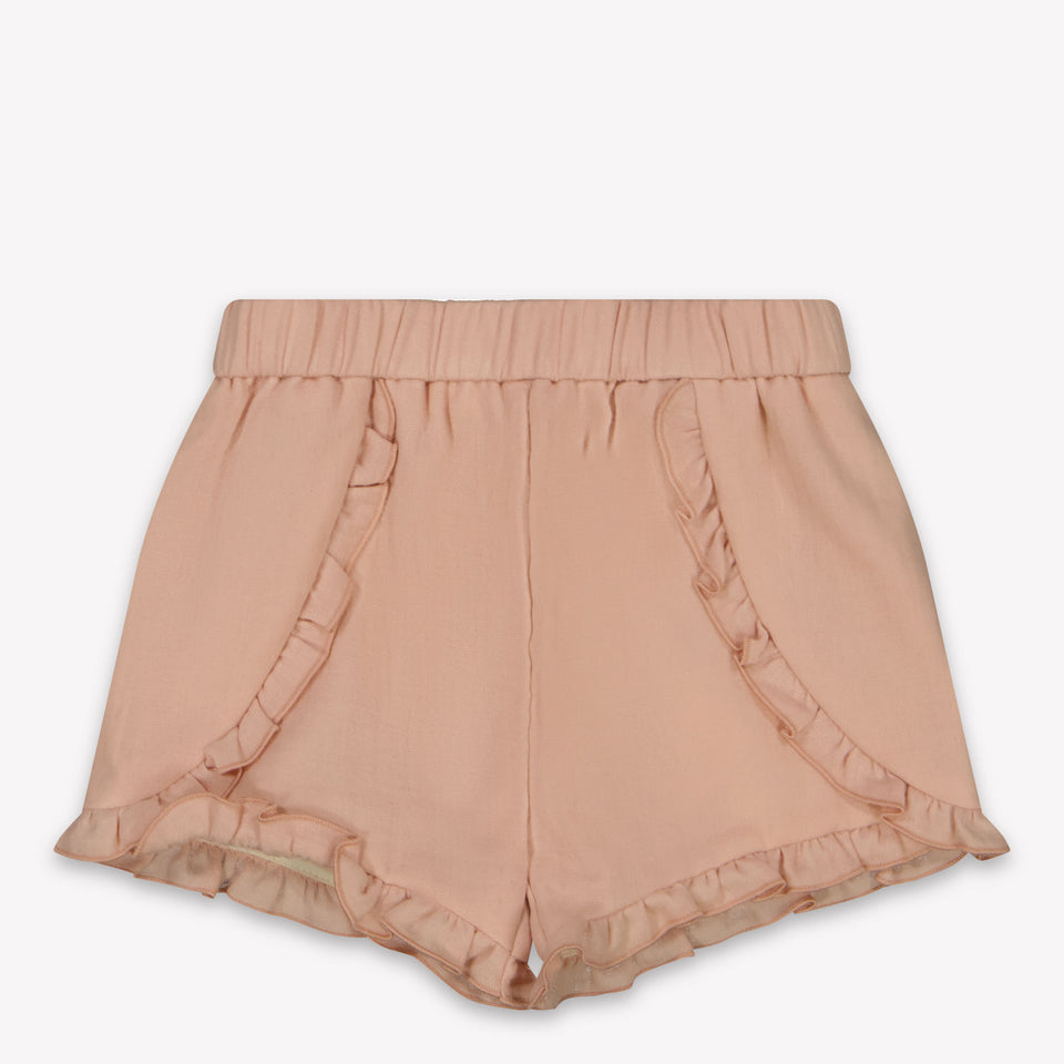 Moncler Baby Meisjes Shorts In Licht Roze