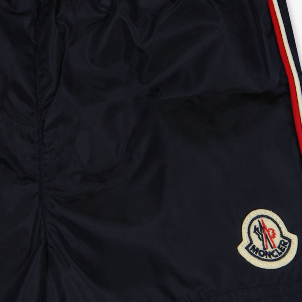 Moncler Baby Jongens Zwemkleding In Navy