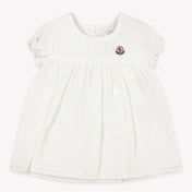 Moncler Baby Girls Dress In White