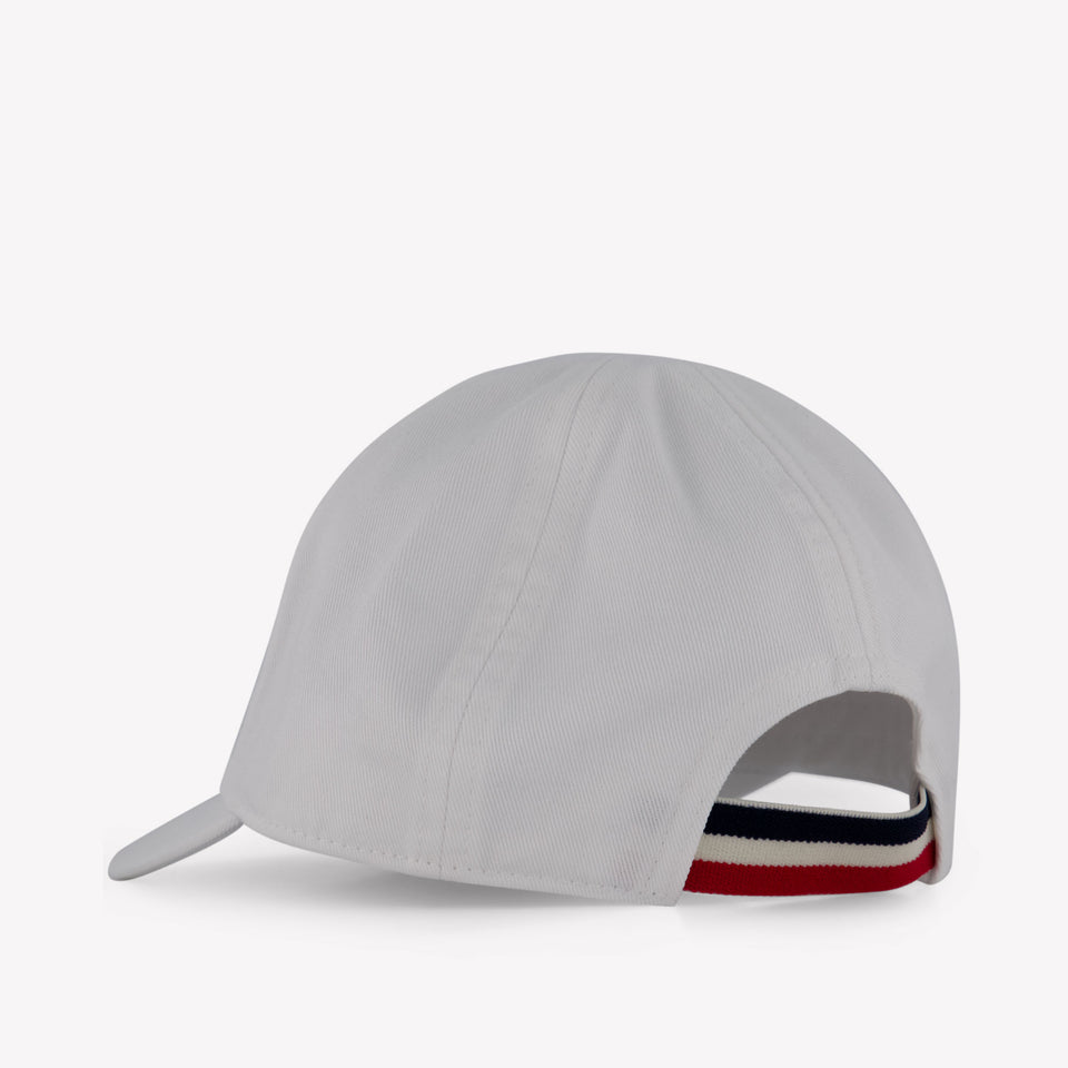 Moncler Baby guys Cap In White