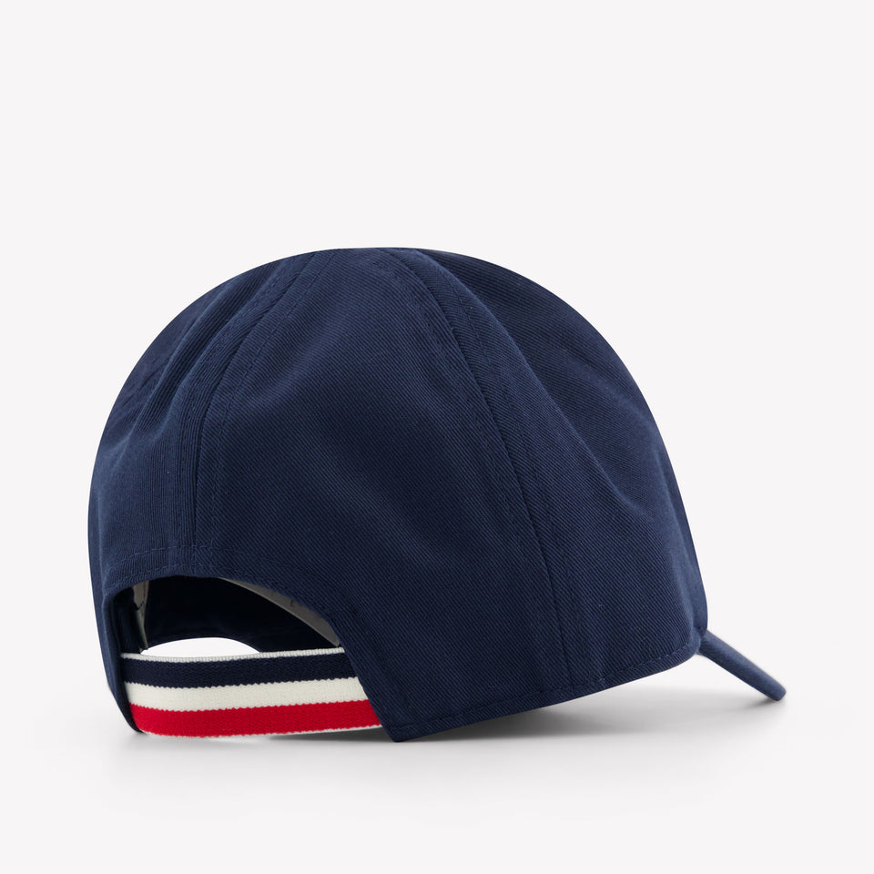 Moncler Baby Jongens Pet In Navy