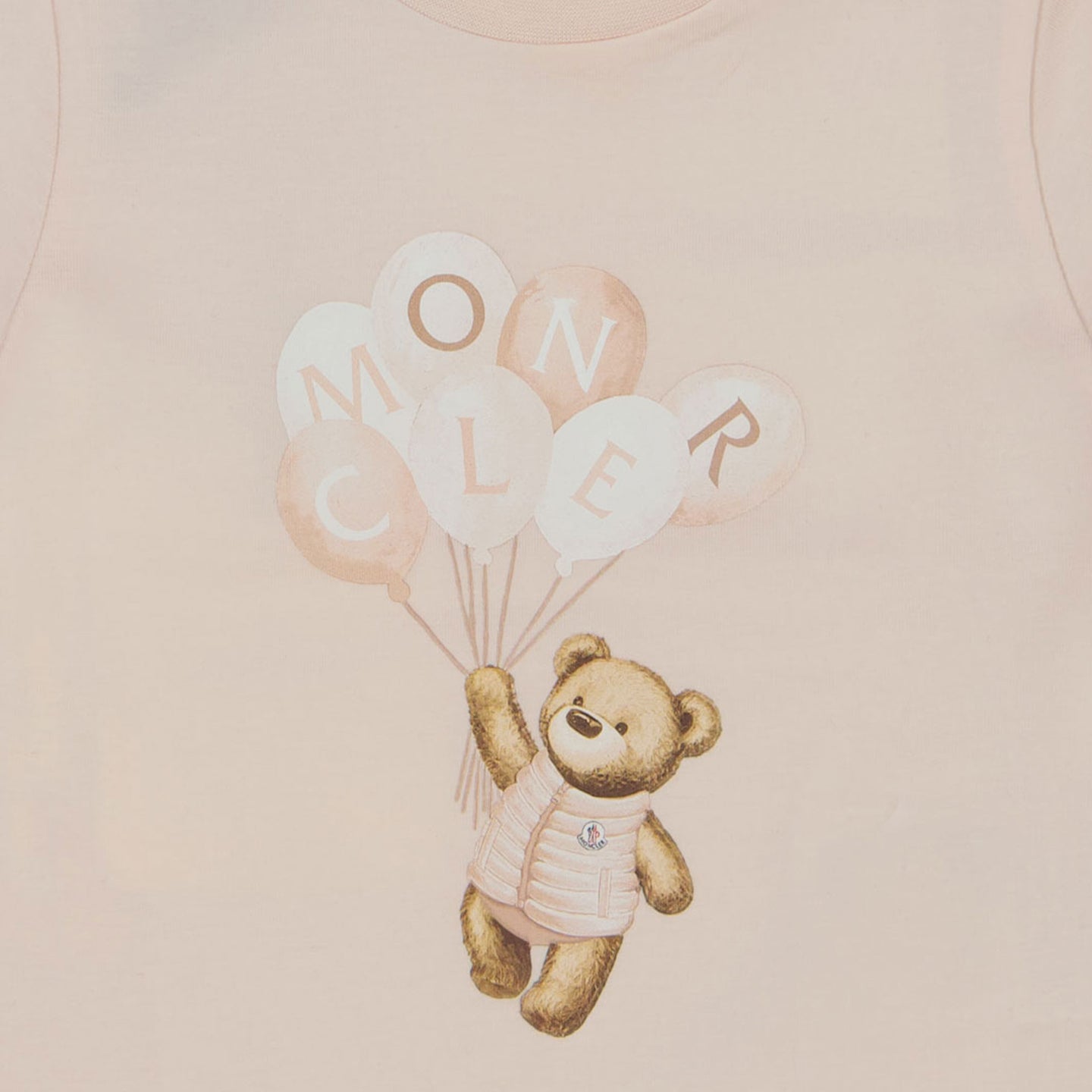 Moncler Baby girls t-shirt in Light Pink