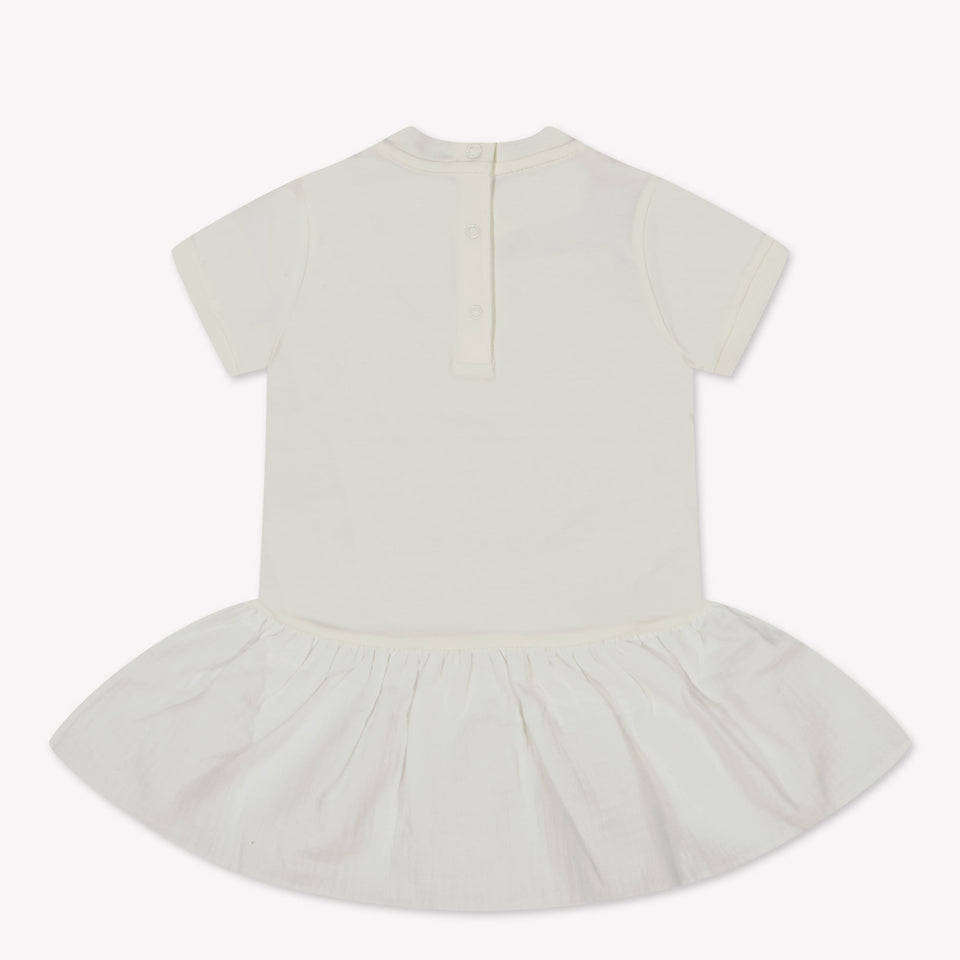 Moncler Baby Girls Dress In White