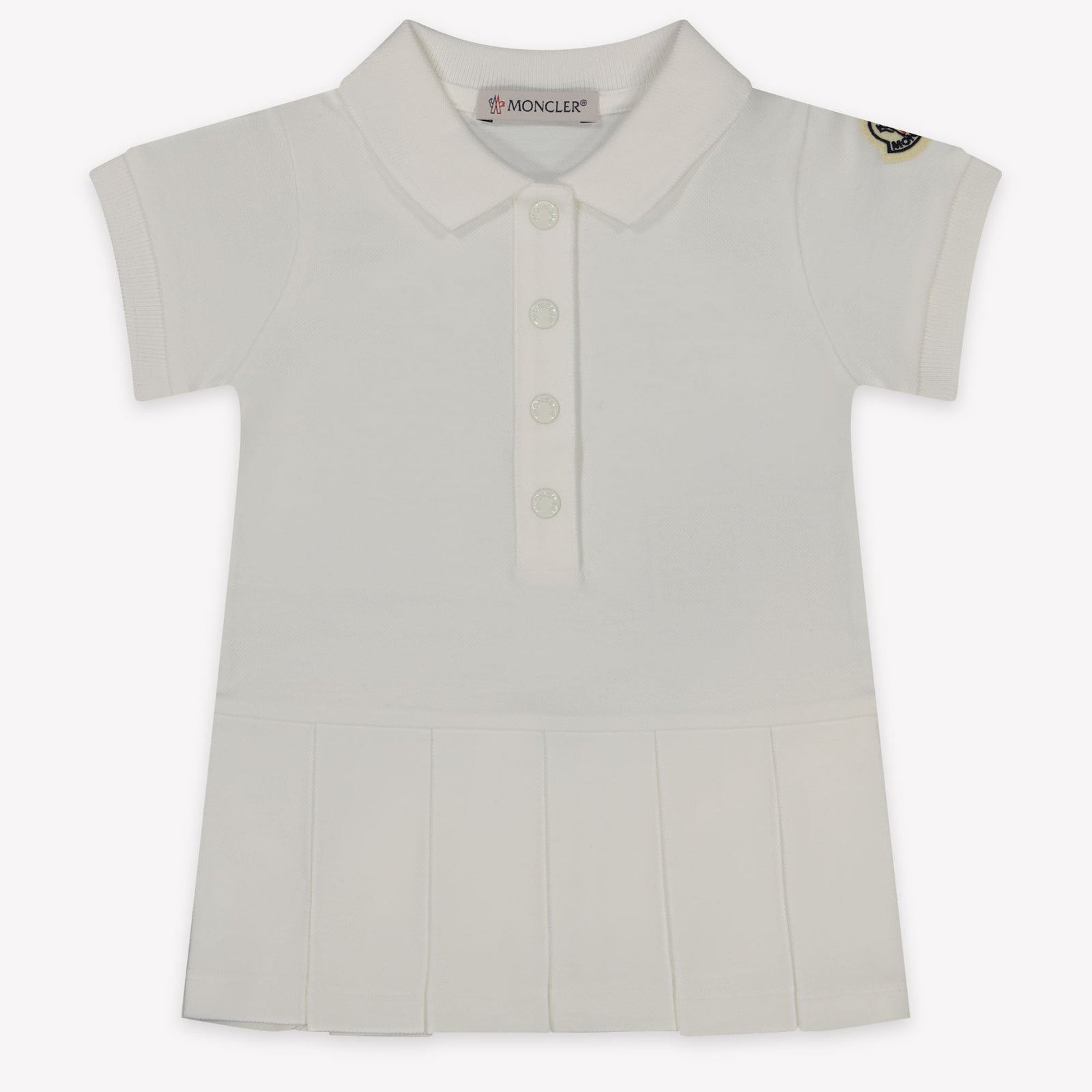 Moncler Baby Meisjes Jurk In Wit