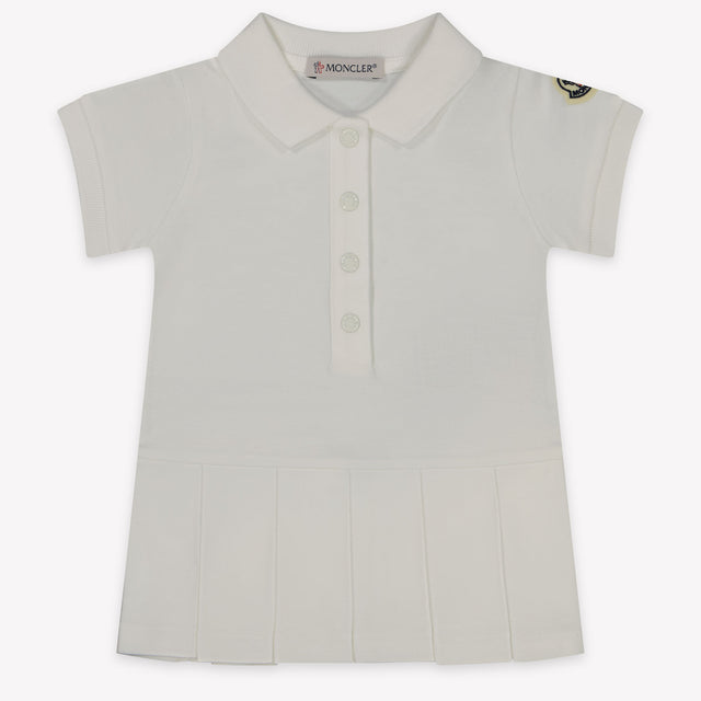 Moncler Baby Girls Dress In White