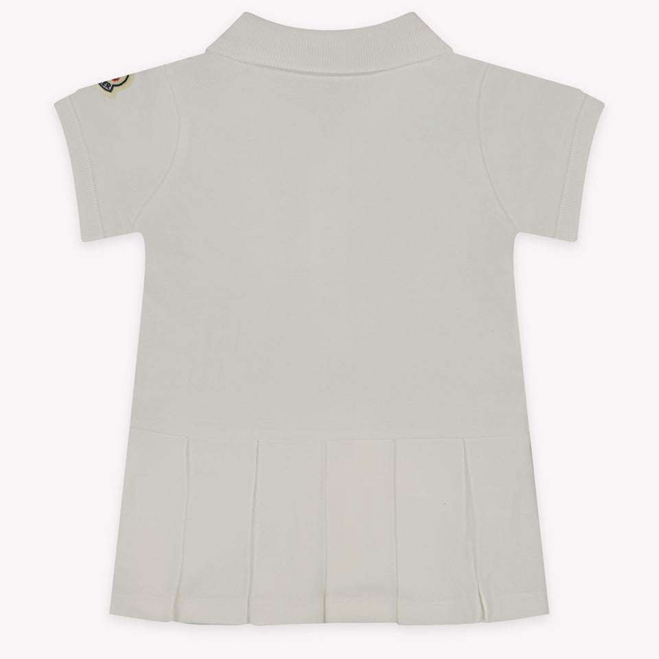 Moncler Baby Girls Dress In White