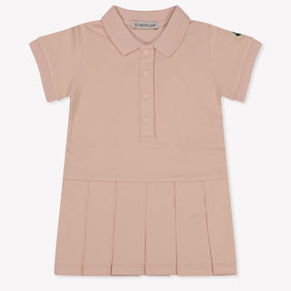 Moncler Baby Meisjes Jurk In Licht Roze