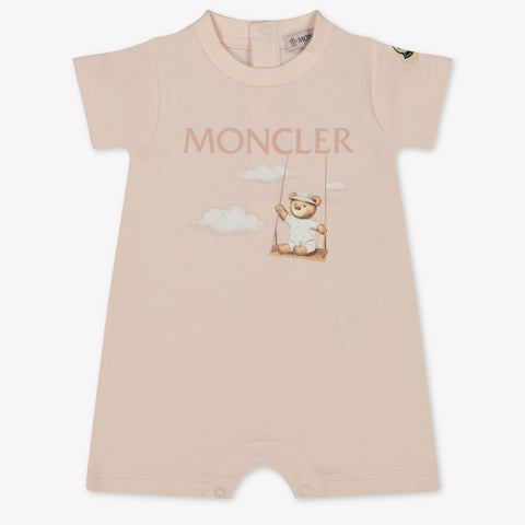 Moncler Baby Meisjes Boxpakje In Licht Roze