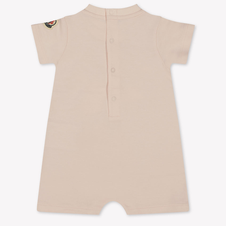 Moncler Baby Unisex box suit in Light Pink